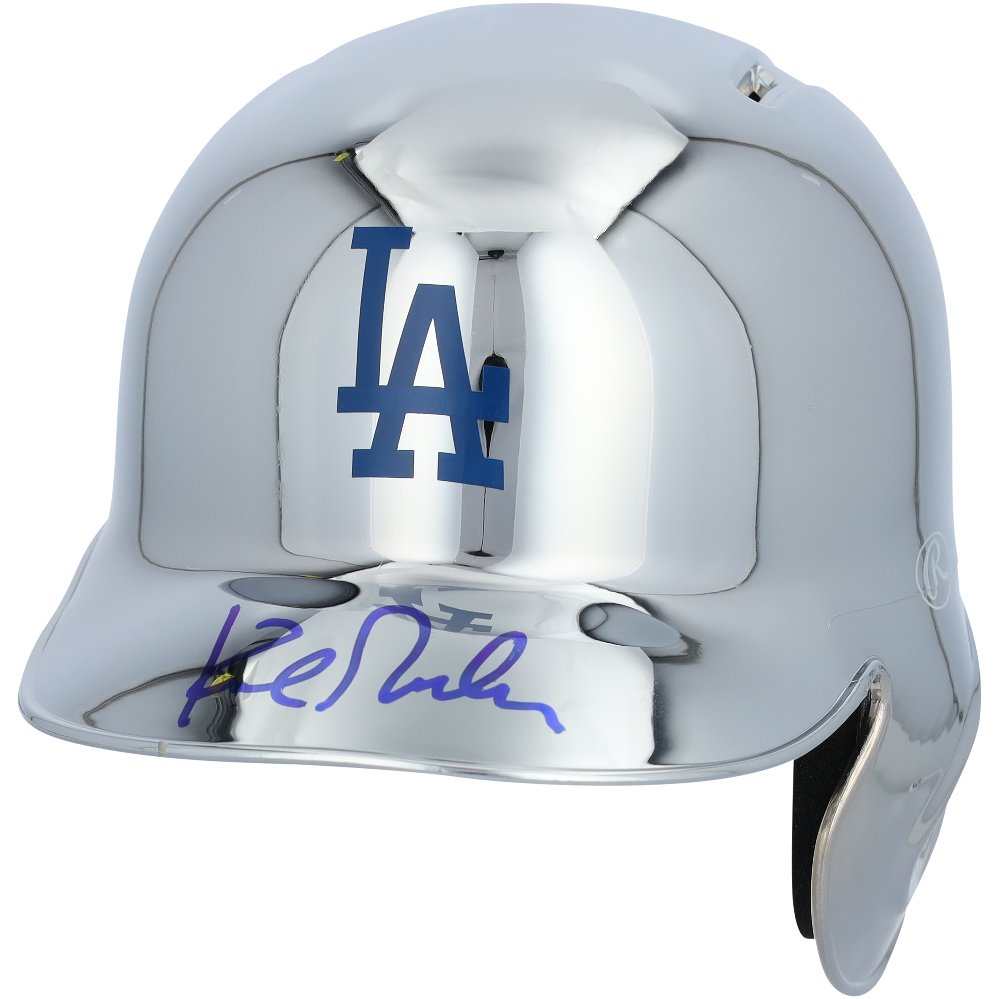 Kirk Gibson Los Angeles Dodgers signierter Chrom-Mini-Schlaghelm Image