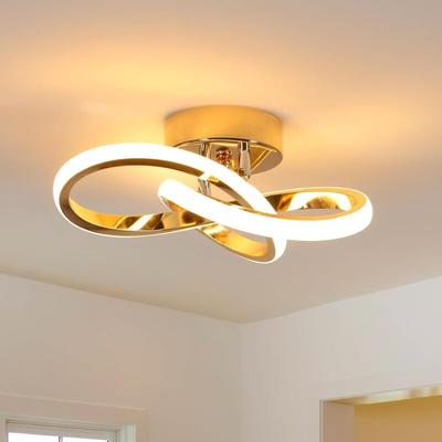 Comely - Moderne LED-Deckenleuchte, 22 w, 2500 lm, Kleeblatt-Design, LED-Deckenleuchte, Image
