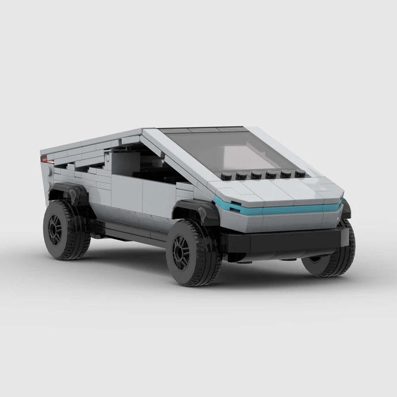 Technisches Auto Sport Racing Stadtfahrzeug Racer Moc Cybertruck Bausteine Supercar Lernspielzeug Kinder Geschenk Image