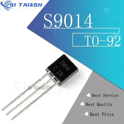 100 Stück S9014 TO-92 9014 TO92 neuer Triodentransistor Image