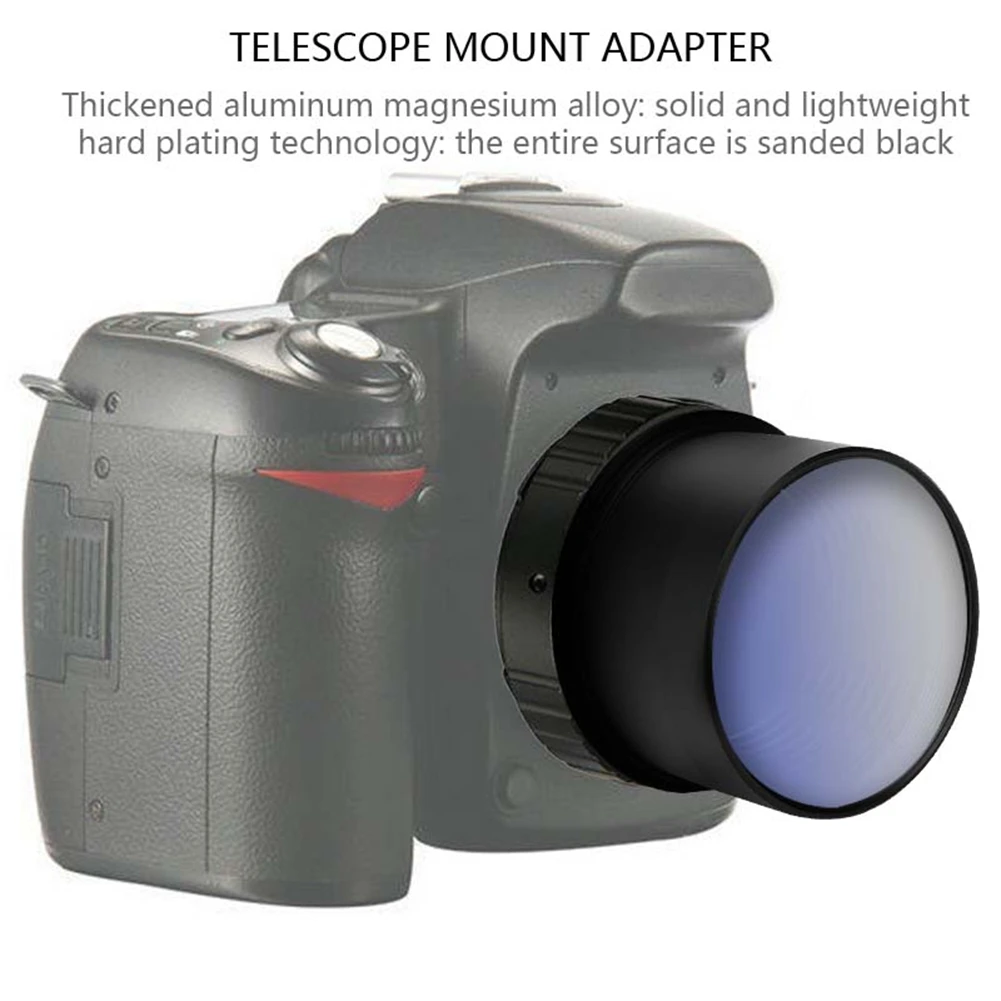2 "bis t2 Mount Adapter Teleskop Okular Adapter 2" bis t2 m42 * 0,75 Gewinde Teleskop Okular Kamera Zubehör Mount Adapter Image