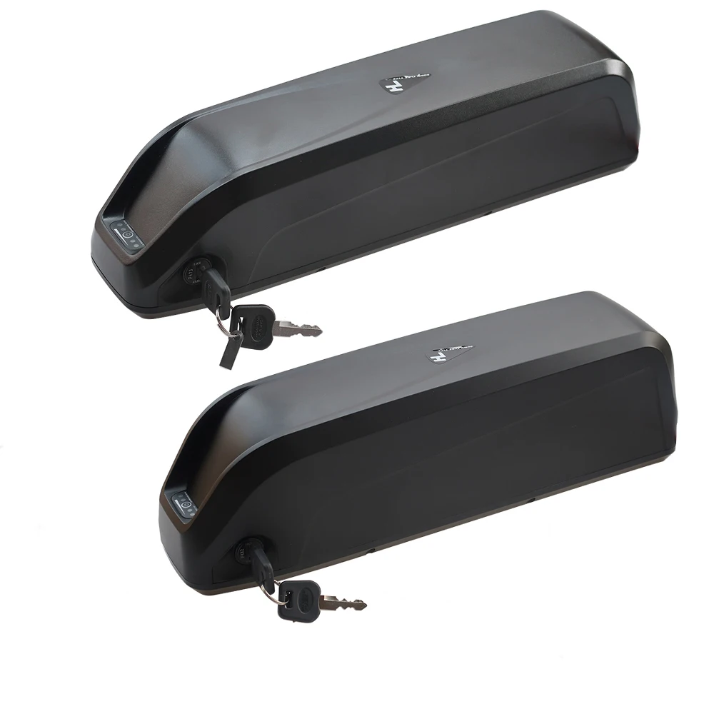 48V 52V Hailong Elektrofahrrad Batteriekasten 36V Unterrohr Ebike Batteriegehäuse Gehäuse passend für 40 Stück 56 Stück 70 Stück 18650 Zellen mit Halterung Image