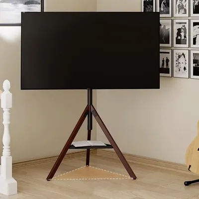 BEISHI Universal-TV-Stativ mit LCD-Flachbildschirm, tragbarer TV-Ständer, faltbare Ständerhalterung, passend für LCD-LED-Flachbildfernseher bis zu 70 Zoll