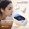 M59 Auricolare Vivavoce per Auto 耳夹 Bluetooth 5.3 Sport Design Ergonomico Stereo per Apple Samsung Huawei Xiaomi MI Yoga Fitness Allenamento in Palestra Cellulare
