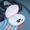 Mini auricolari wireless per piccoli condotti uditivi e per chi dorme su un fianco, cuffie invisibili Bluetooth con cancellazione del rumore, auricolari wireless impermeabili e minuscoli con custodia di ricarica.