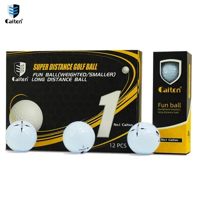 Caiton 12pcs Golf Super Long-range Ball，Ball is Smaller & Heavier，Increase 40+ Yards Flying