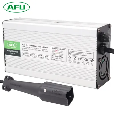 Hot Product 58.4V 7A Charger 16S 48V 51.2V LiFePO4 Battery Smart Charger For 48V Ezgo Club Car