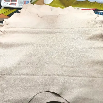 Leather Deerskin, Elk, Vegetable tanning, Water Absorption, Leather Surface, 75 cm, 70cm, Thickness