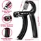 Adjustable Hand Gripper Kit (5-in-1) - Forearm & Finger Exercise, Stress Relief Ball, Portable Home Gym for Athletes