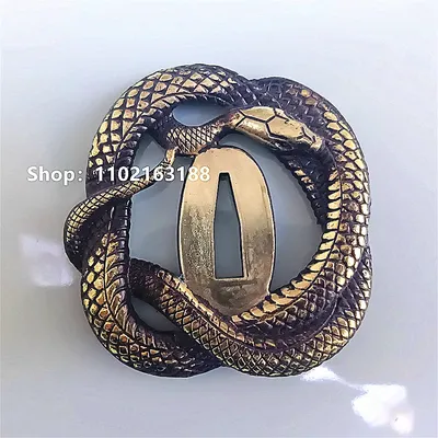 Exquisite Tsuba Handguard Guard Alloy Material For Real Japan Japanese Samurai Katana Sword Fittings