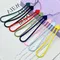 Silicone Wrist Hand Strap Short Rope Phone Lanyard Mobile Phone Strap Phone Charms Pendant Phone Hanging Rope For Mobile Phone