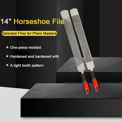 Premium Double-Sided File For Efficient And Accurate Hoof Trimming Donkeys Horseshoe Trimming Tool