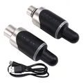 Nuovo U801 UHF Wireless XLR Trasmettitore e ricevitore Convertitore microfono Microfono wireless per interviste dal vivo/Studio