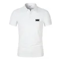 Nuovo maglione polo da uomo, con colletto fresco cavo di seta, ricamo estivo, lusso alla moda casual e confortevole.2025