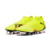 Fußballschuh PUMA "FUTURE 8 PRO FG/AG Fußballschuhe Damen", Gr. 39, gelb alert schwarz sun struck pink, Obermaterial: Synthetik, Textil; Futter: Synthetik, Textil; Innensohle: Textil; Laufsohle: Synthetik, Schuhe