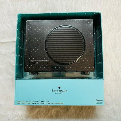 Kate Spade Car Audio, Video & GPS | Kate Spade Black Portable Wireless Speaker. New Inbox. | Color: Black | Size: Os