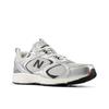 Sneaker NEW BALANCE "408", Gr. 41,5, silber (040), Textil, Synthetik, sportlich, Schuhe, von dem New Balance 530 inspiriert