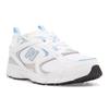 Sneaker NEW BALANCE "408", Gr. 45, silber metallic, Textil, Synthetik, sportlich, Schuhe, von dem New Balance 530 inspiriert