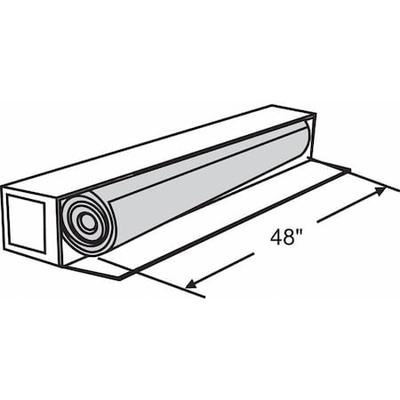 ZORO SELECT 69-74 Door and Window Screen, Fiberglass, 48 in W, 100 ft L, 0.011