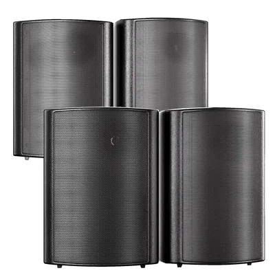 Herdio 4PCS 6,5'' 800W Outdoor-Bluetooth-Lautsprecher Wasserdichtes wandmontiertes Soundsystem mit Image