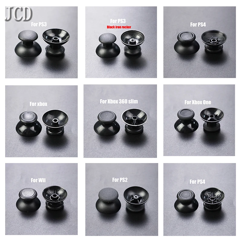 2PC Ersatz Controller Analog Thumbsticks Kappe Für PS2 PS3 PS4 Xbox One Serie S X 360 Pilz Design Controller zubehör