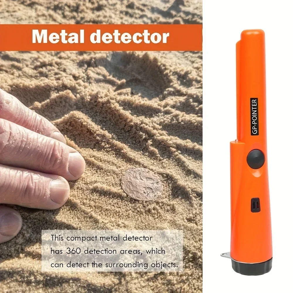 Neue hochwertige Handmetalldetektor GP-Pointer wasserdichte Positionierungsstab Erkennung mit Armband-LED-Leuchten Image
