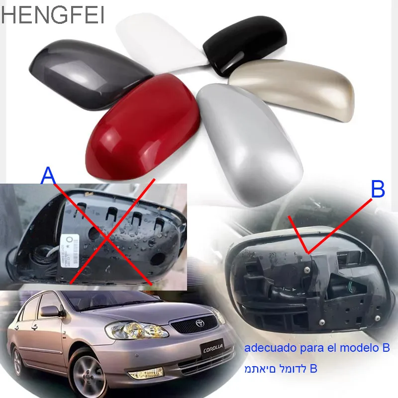 Zubehör für Auto Toyota Corolla Fielder 2003-2007 Rückspiegel Abdeckung Gehäuse Deckel Fall Image