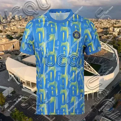 25-26 Tel Aviv Maccabi Home and Away Football Jerseys Fashion Quick Drying Casual Sports T-shirts