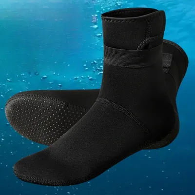 3mm Neoprene Socks Wetsuit Shoes Non Slip Surf Swim Fins Socks Warm Beach Boots for Snorkeling
