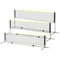 Badminton Net, Height Adjustable Volleyball Net, 14ft Wide Foldable Pickleball Net,Portable Easy