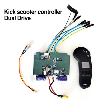 Upgrade Your Electric Skateboard 12S 48V For Dual Drive Motor ESC Controller Kit with Remote Control