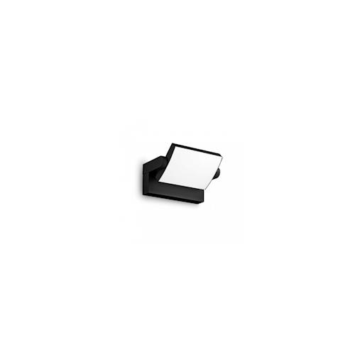 swipe ap, schwarze schwenkbare wandleuchte, ideal lux