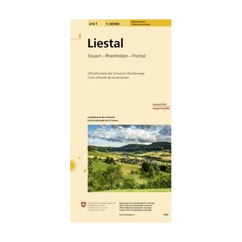 214T Liestal Wanderkarte