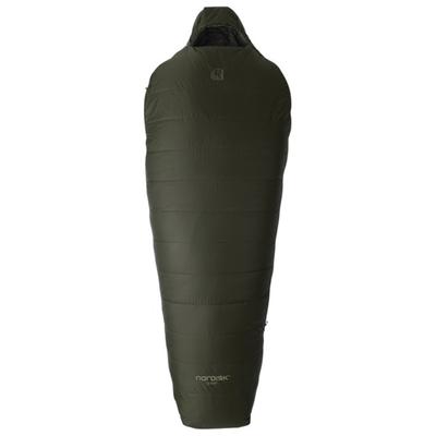 Nordisk - Knuth ±0° Wide Mummy Sleeping Bag - Kunstfaserschlafsack Gr L - bis 190 cm Zip: Left Grün Image