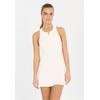 Sommerkleid ATHLECIA "Scala", Damen, Gr. 42, EURO-Größen, weiß (sanftes weiß), 85% Polyamid, 15% Elasthan, unifarben, feminin, normal, ohne Ärmel, Kleider, aus sportlichem Funktionsmaterial