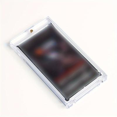 TEMU 10pcs Premium Magnetic Card Protectors - , & Dustproof Sleeves For Trading Cards, Gaming Cards & Collectibles Image