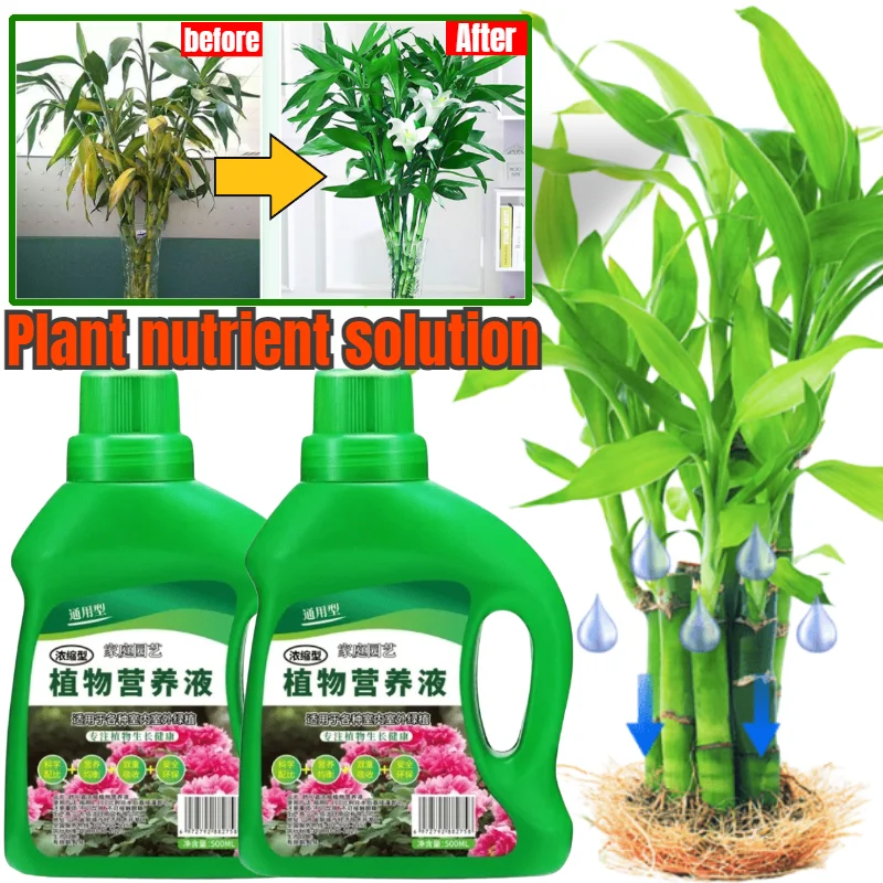 Universal Hydro ponics Boden kultur Pflanzen nährstoff lösung 500ml Pflanz system Universal dünger Topf blumen lösung Image