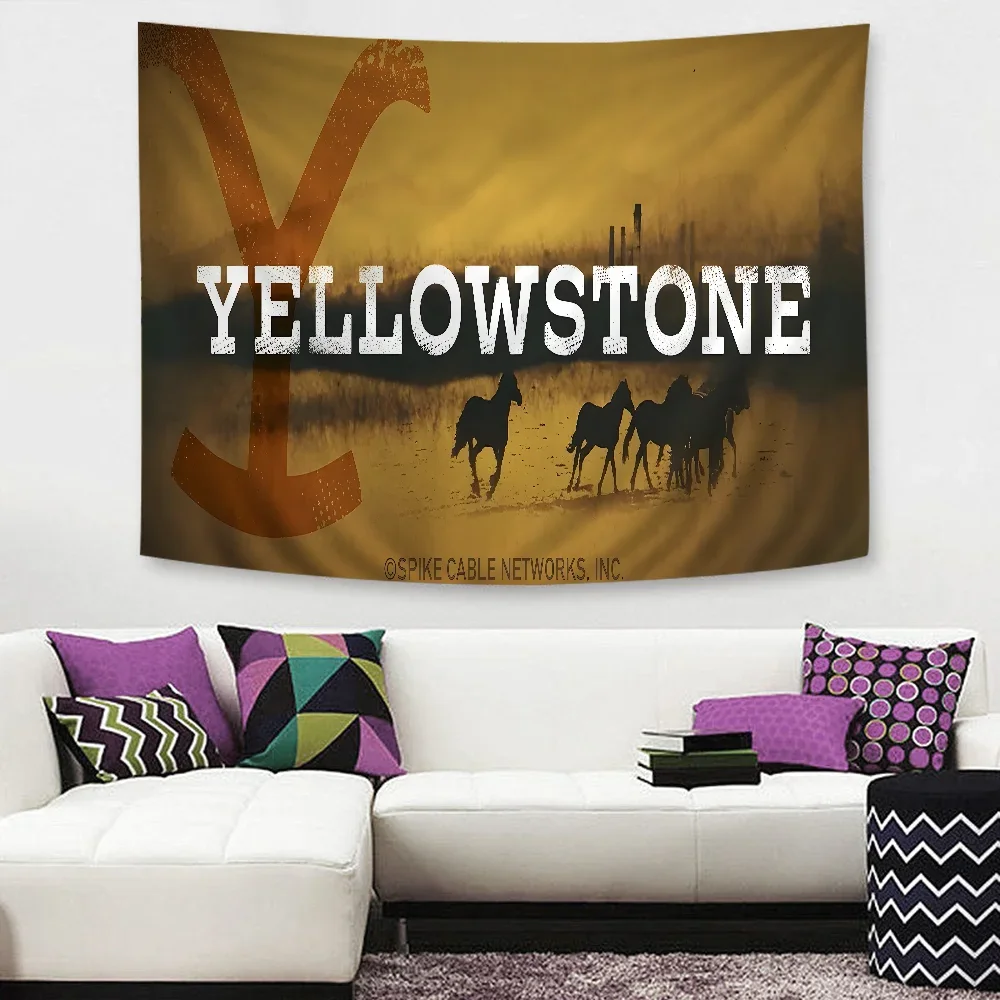 Yellowstone Dutton Ranch Happy Birthday Banner Hintergrund für Geburtstag Banner Party Hintergrund Dekor Dekorationen Image