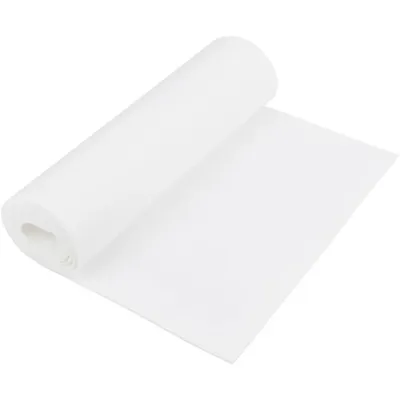 78.7x15.7inch Felt Roll Floral White Craft Felt Fabric 3mm Thick Nonwoven Felt Roll for DIY Arts & Crafts Patchwork Sewing