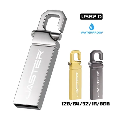 Pendrive 128 GB Memory Stick 32 GB 4 GB Metall-USB-Flash-Laufwerk 128 GB Pen Drive 64 GB 8 GB USB-Stick 16 GB Geschenk Memoria USB Image