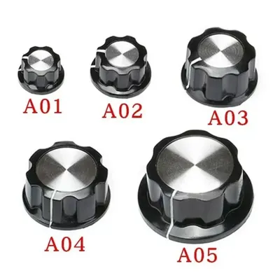 2 Stück MF-A01/A02/A03/A04/A05 Potentiometerknopf Bakelit Potentiometer Potentiometerknopfkappe Image