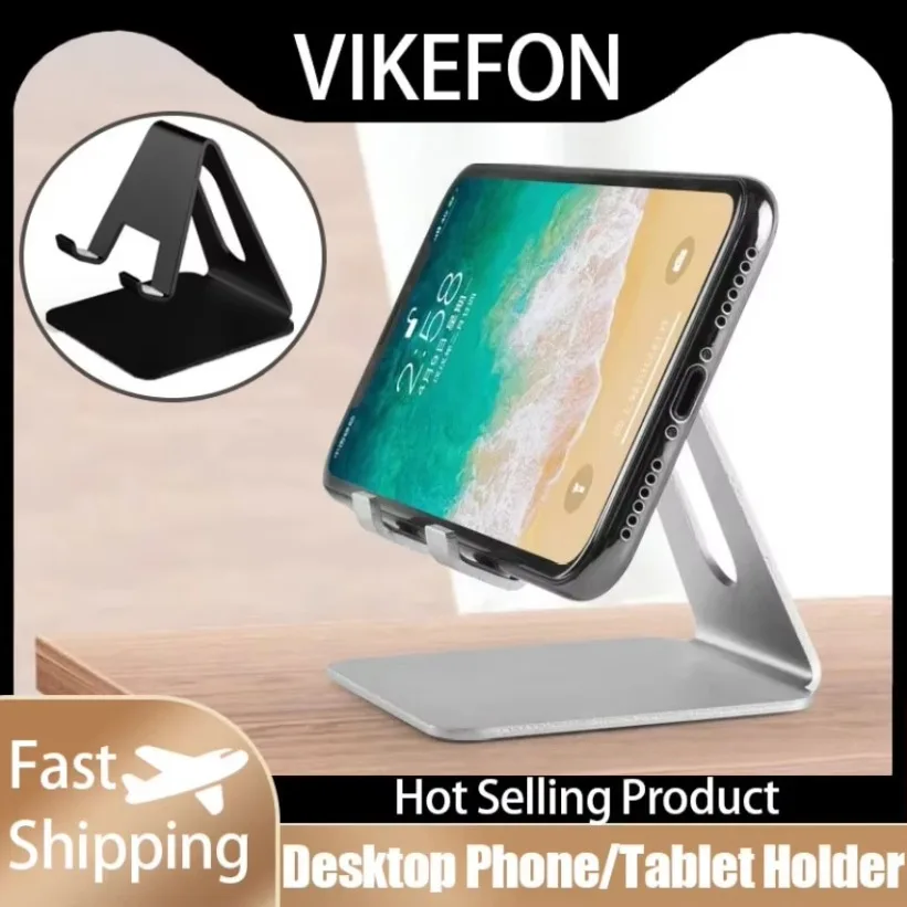 Metall-Handyständer Universal Desktop Lazy Tablet Dock für alle Smartphones iPhone Xiaomi iPad Samsung Galaxy Tab Live Mount Image