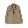 camel active Herren Jacke, Gr. 54, beige, Baumwolle