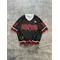 Men‘s Summer Printed Los Angeles Round Neck Rugby T-shirt Unisex Leisure Stylish Outdoor Street