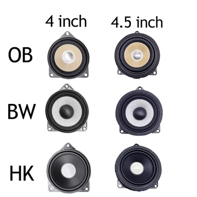 4.5 Inch Horn For BMW G20 G30 G01 F30 F48 F20 F34 3GT X1 X2 F23 Midrange Door Speakers Loudspeaker