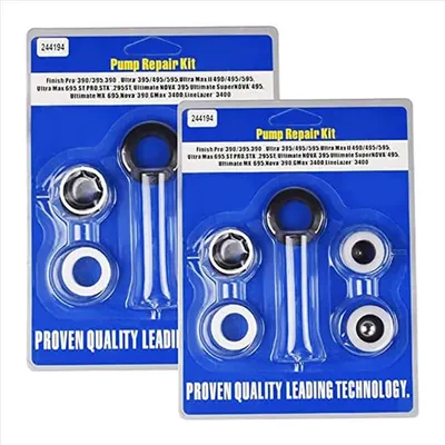 244194 Aftermarket Pump Repair Packing Kit for Airless Paint Sprayer 390 395 490 495 595 3400