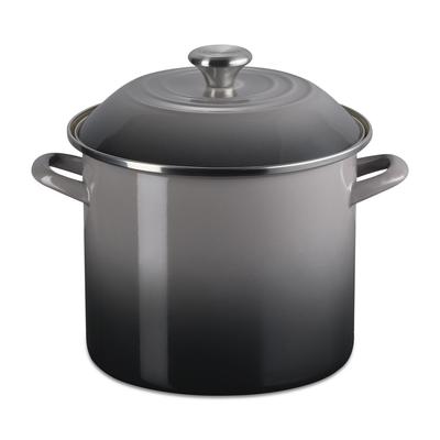 Le Creuset 10 Qt. Classic Round Stock Pot - Oyster