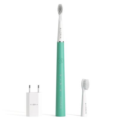 Ailoria Pro Smile PRO SMILE USB-Schallzahnbürste Elektrische Zahnbürste Grün