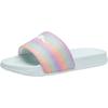 Badesandale KANGAROOS "K-Shine", Gr. 30, bunt (mint), Synthetik, sportlich, Schuhe Badelatschen Pantolette