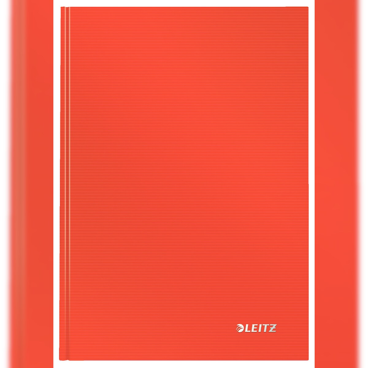 LEITZ Notizbuch Solid fester Einband A5 kariert 80 Blatt hellrot Image